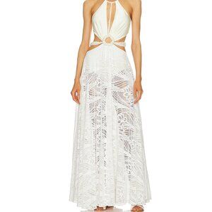 PatBO Pearl Beaded Beach Dress